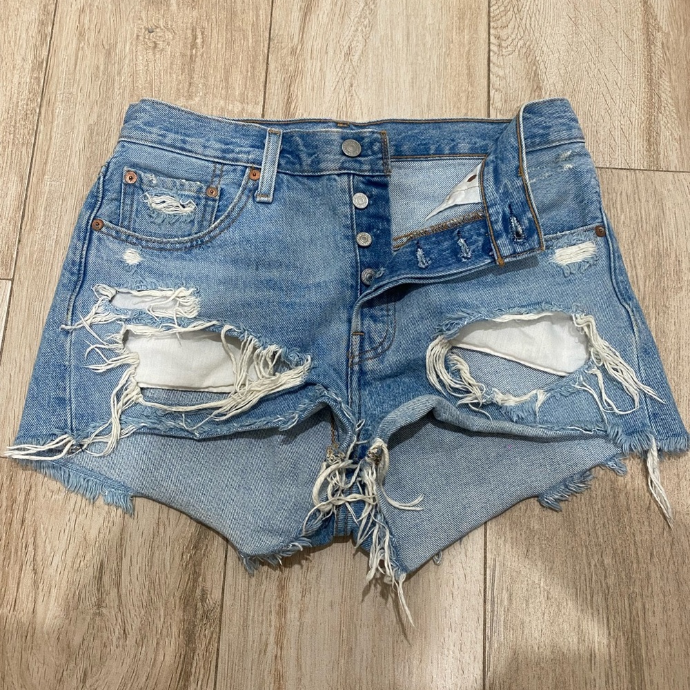 Levi’s Blue Summer Shorts